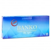 Boite de 1000 tubes Banko papier