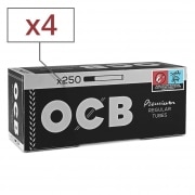 Boite de 250 tubes � cigarette OCB avec filtre x4