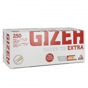 Boite de 250 tubes Gizeh Silver Tip Extra
