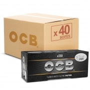 Carton de 40 Boites de 250 tubes OCB Just Paper