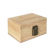 Boite de rangement en bois Raw