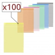 Lot de 100 sachets Zip 40 x 60 mm