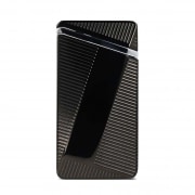 Briquet Double Arc lectrique Lumina Noir