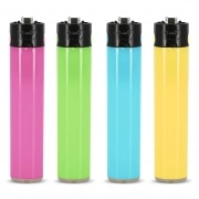 4 briquets Atomic Festival jetables couleurs neons
