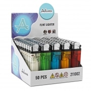 50 Briquets � pierre translucide couleur