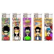 Briquet lectronique Rtro x 5