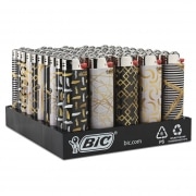 50 Briquets Bic Maxi  pierre Golden Brush