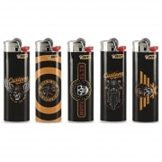 5 Briquets Bic Maxi  pierre Moto Hell