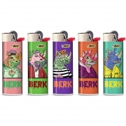 5 Briquets Bic Maxi  pierre Berk