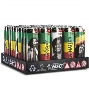 50 briquets Bic Maxi  pierre Bob Marley