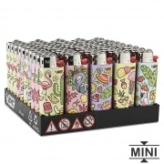 50 Briquets Bic mini � pierre Cute Colors