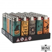 50 Briquets Bic mini � pierre Halloween