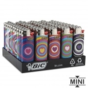 50 Briquets Bic mini � pierre Heart