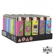 50 Briquets Bic mini  pierre Retro Tech