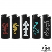 5 Briquets Bic mini � pierre Poisson Breton