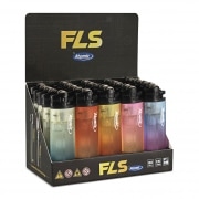 25 Briquets Colors Transparents Jetables