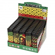 Briquet �lectronique Rasta x 50