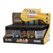 Briquet Temp�te Whiskey Label x25