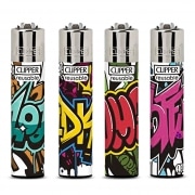 Briquet Clipper Cool Graf x 4