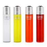 Briquet Clipper Couleurs Unies x 4 Surprise