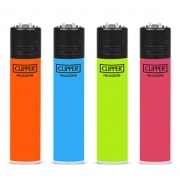 Briquet Clipper Fluo Opaque x 4