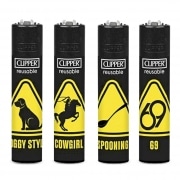 Briquet Clipper Kamasutra x 4