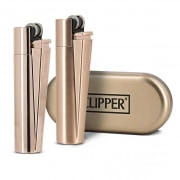 Briquet Clipper Metal Rose Gold