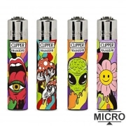 Briquet Clipper Micro Hallucination x 4