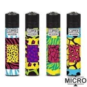 Briquet Clipper Micro Savanah Vibes x 4