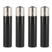 Briquet Clipper Noir x 4