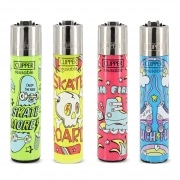 Briquet Clipper Rolling On Fire x 4