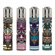 Briquet Clipper Samura Masks x 4