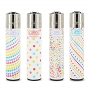 Briquet Clipper Small Dots x 4