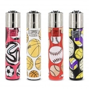 Briquet Clipper Sports 8C x 4