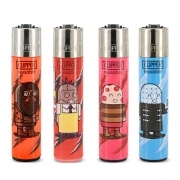 Briquet Clipper Terror Pixel x 4