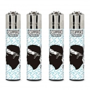Briquet Clipper Tte de Maure x 4