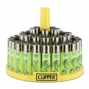 Briquet Clipper CBD Green x 48