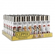 Briquet Clipper Cowboys Animals x 48