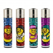 Briquet Clipper Cuack Style x 4