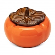 Cendrier Cramique Lgumes Orange et Marron