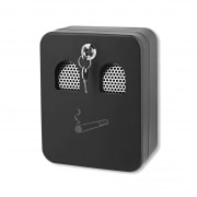 Cendrier Mural Carr avec cls Noir