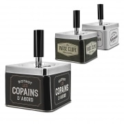 Cendrier Poussoir Vintage