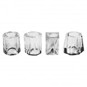Etouffoir  cigarette Transparent x 4
