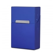 Etui cigarettes  Aluminium Bleu