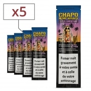 Blunt Chapo Hemp Wrap La Colombienne Fraise-Kiwi x5 sachets de 2