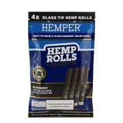 Blunt Hemper Mini Pr-roul filtre en verre Myrtille x1 sachet de 4