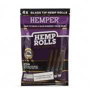 Blunt Hemper Mini Pr-roul filtre en verre Raisin x1 sachet de 4