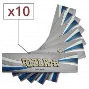 Papier  rouler Rizla + Micron slim x 10