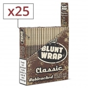 Feuille  rouler Blunt Wrap Classic Unbleached x25