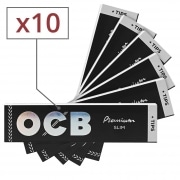 Feuille a rouler OCB Slim et Tips x 10